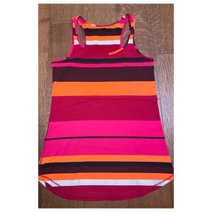 Lululemon Racerback Tank Top - Striped Multi